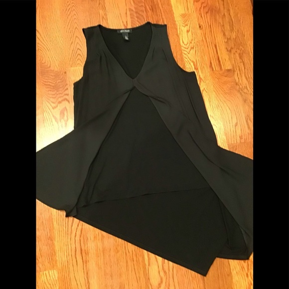 White House Black Market Asymmetrical Tank Style Top Size S - Picture 11 of 16